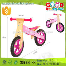 Novos produtos 12 Inch Plywood Ride Toy Wood Children Bike